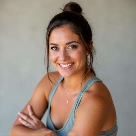Professional headshot of Maria Garcia, Yoga & Mobility Specialist